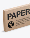 Kraft Box Mockup Kraft Box Mockup