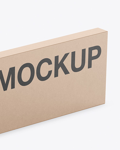 Kraft Box Mockup Kraft Box Mockup