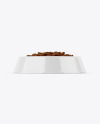 Glossy Pet Feeding Bowl Mockup