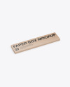 Kraft Box Mockup Kraft Box Mockup