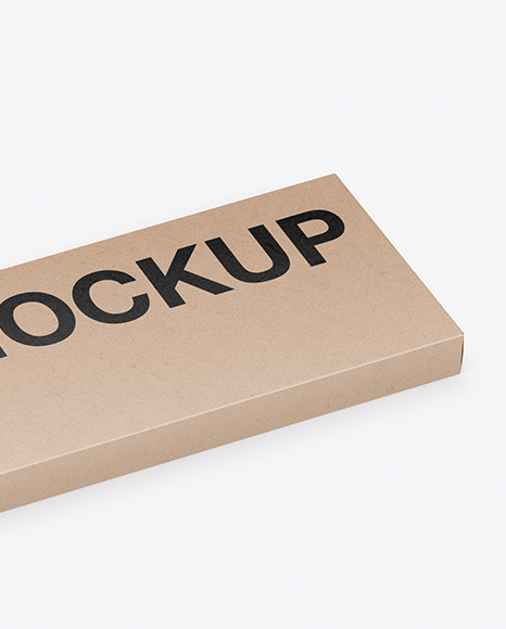 Kraft Box Mockup Kraft Box Mockup