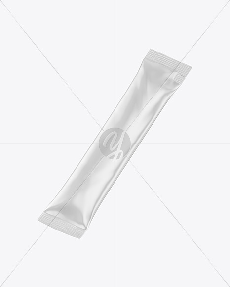 Glossy Stick Sachet Mockup
