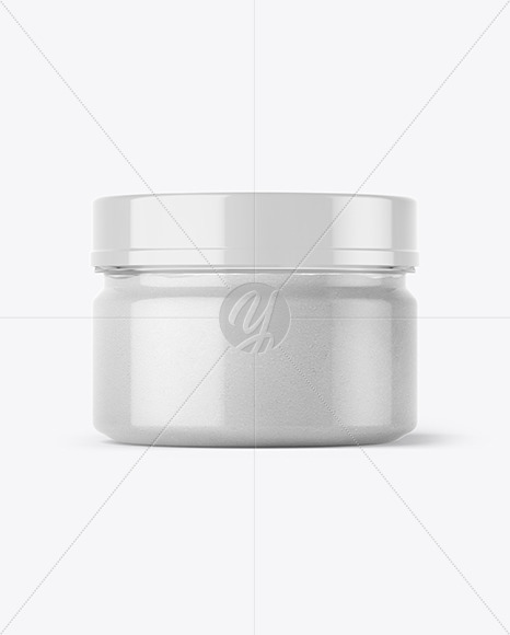 L-Carnitine Jar Mockup