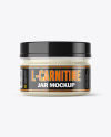 L-Carnitine Jar Mockup