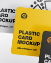 Tree Plastic Cards Mockup