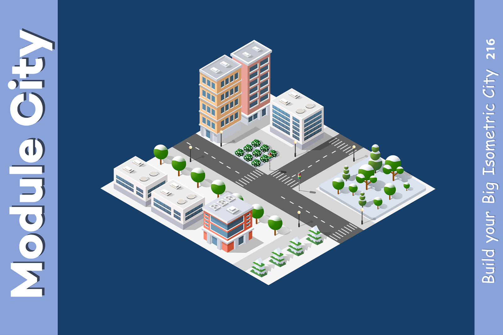 City isometric constructor