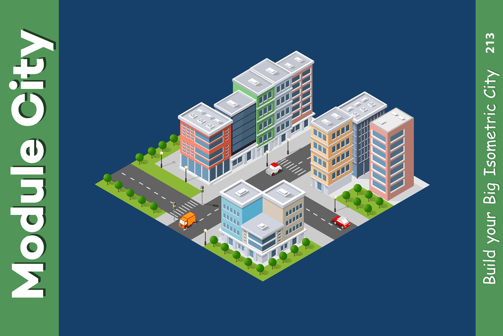 City isometric constructor