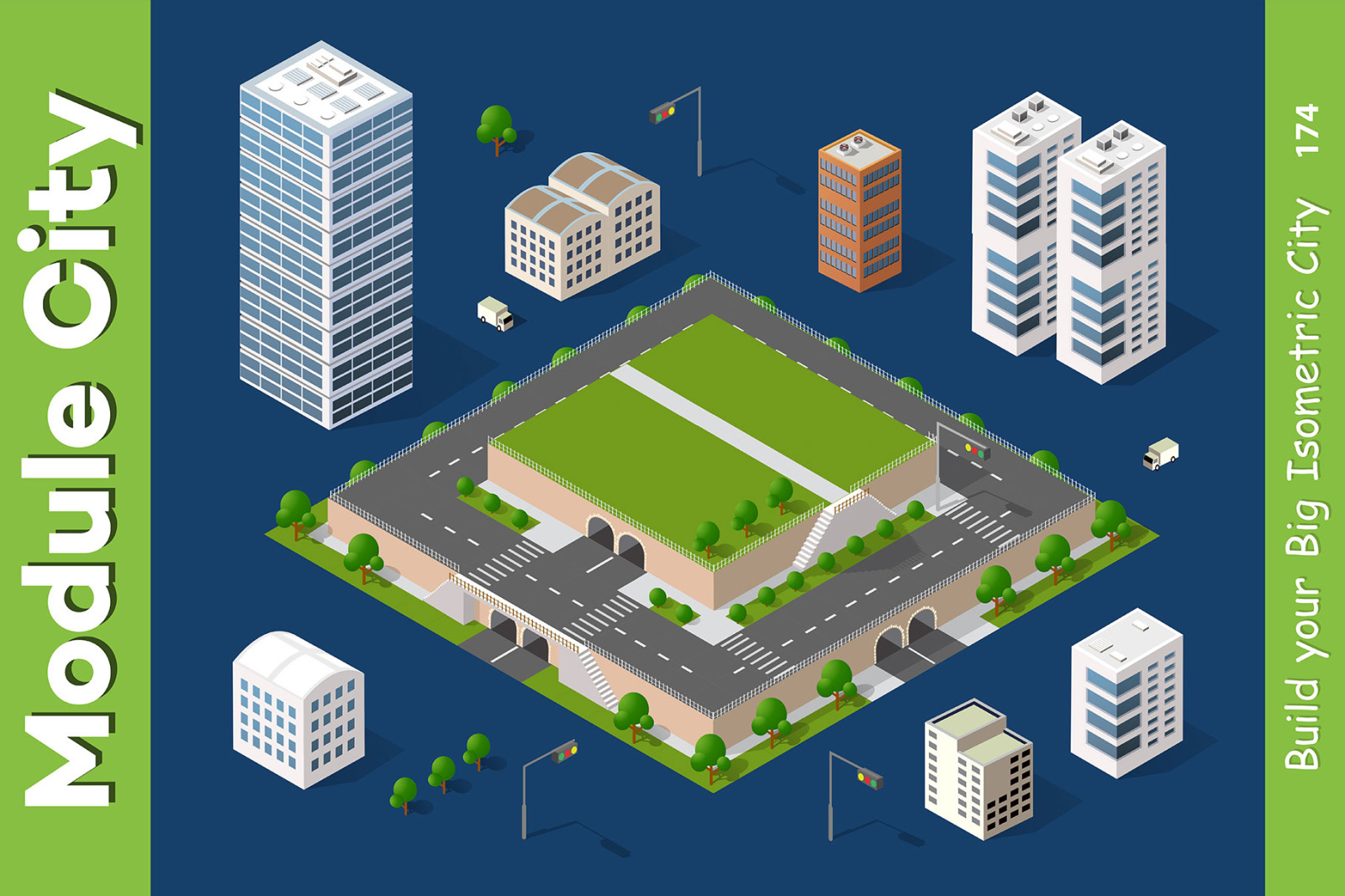 City isometric constructor