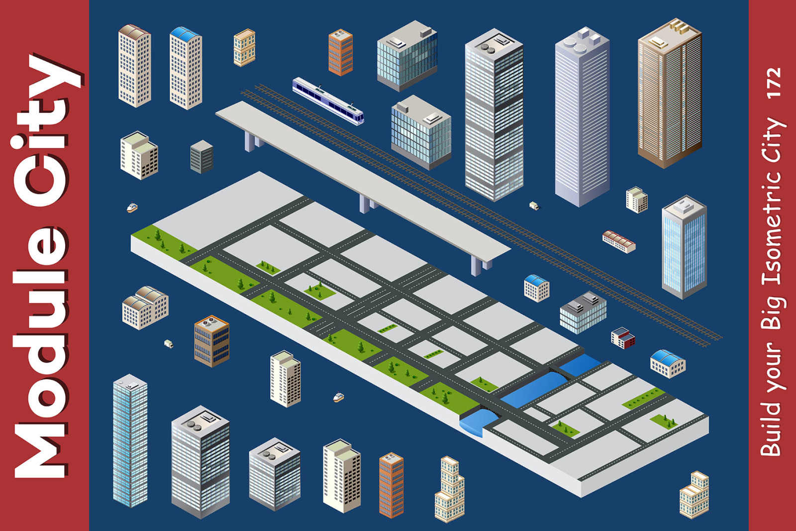 City isometric constructor