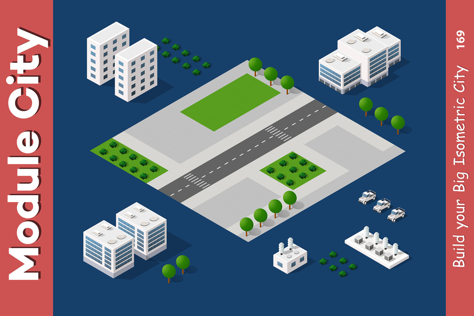 City isometric constructor