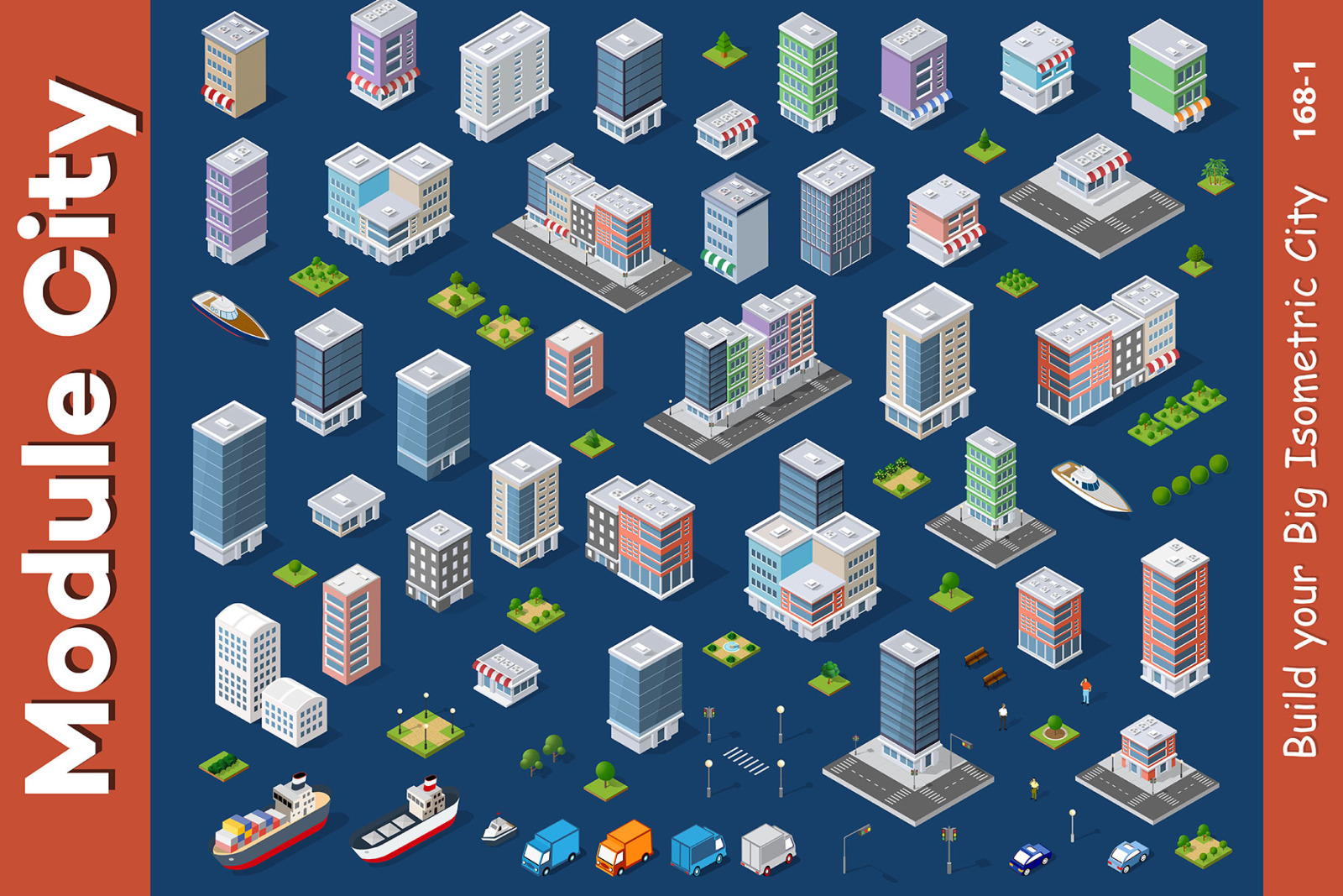 City isometric constructor