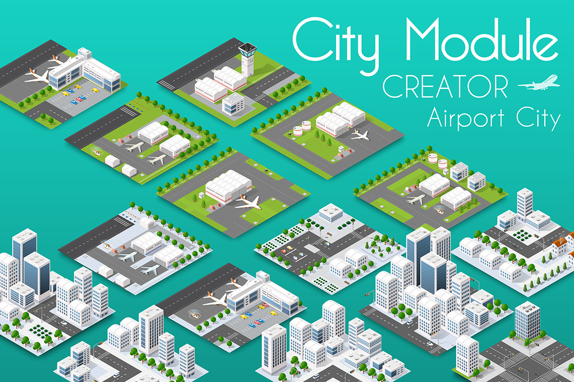 City bundle module city set City bundle module city set