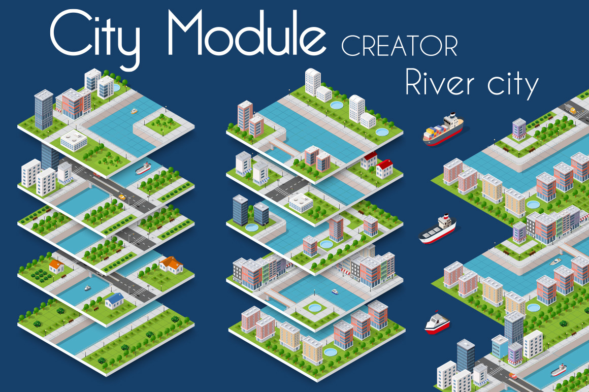 City bundle module city set City bundle module city set