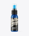 Glossy Cosmetic Bottle with Pump Mockup Glossy Cosmetic Bottle with Pump Mockup