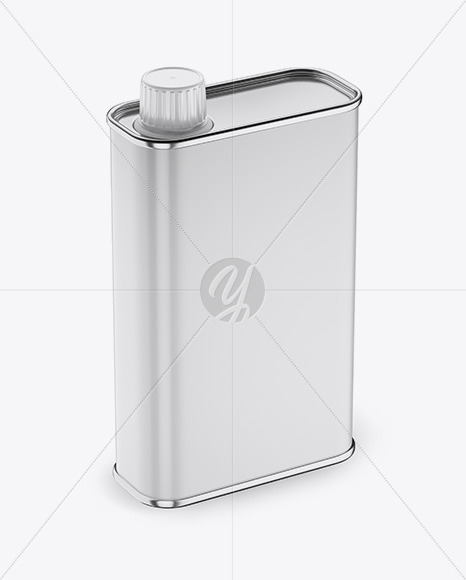 Oil Tin Can Mockup