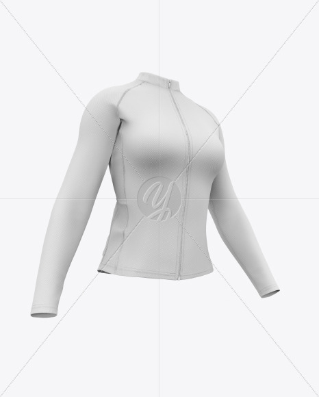 Women`s Cycling Jersey Mockup