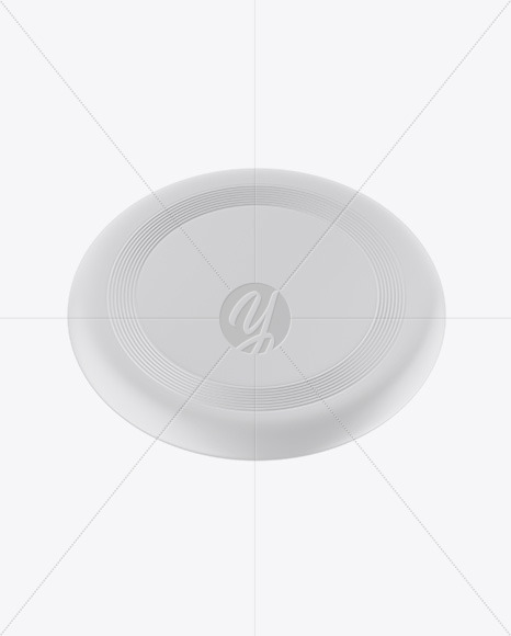 Matte Frisbee Mockup