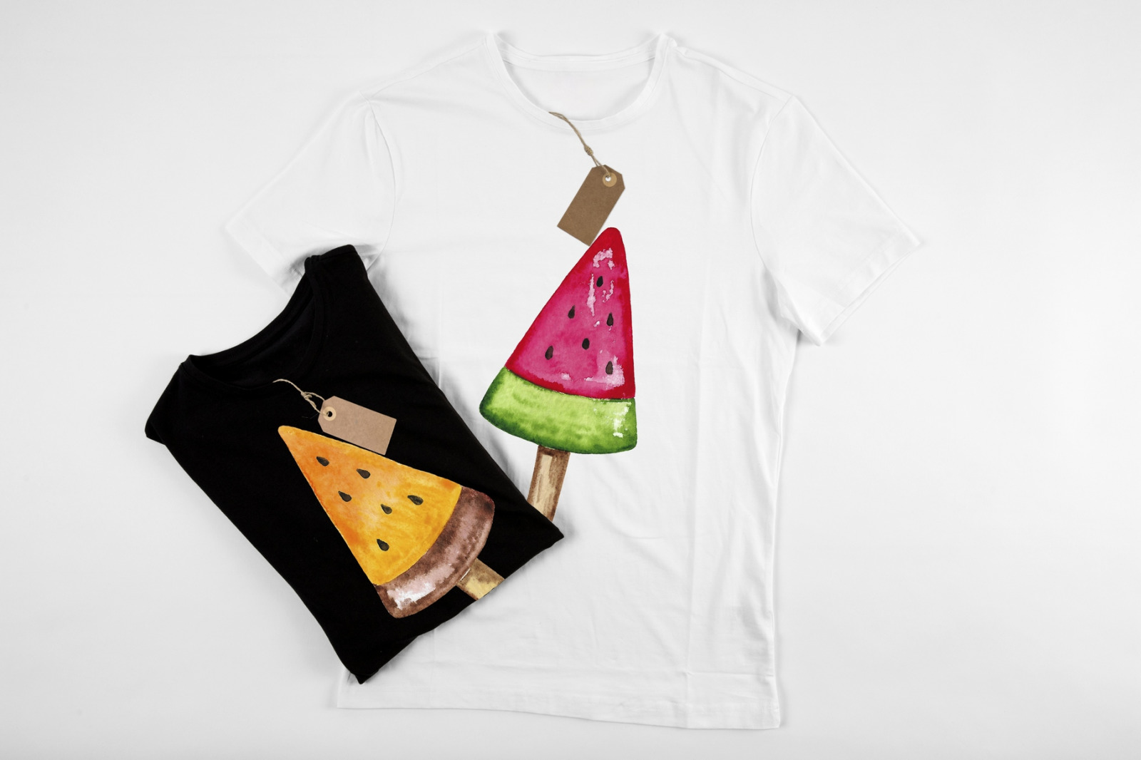 Ice cream. Watercolor set + Bonus Ice cream. Watercolor set + Bonus