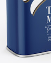 Glossy Tin Can Mockup