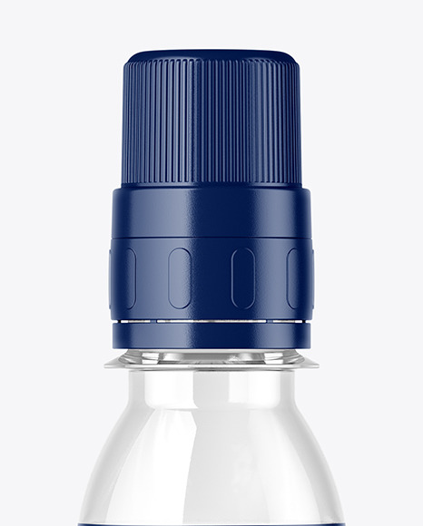 Clear Glass Medicine Bottle Mockup