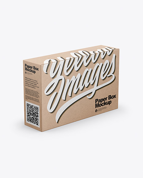 Kraft Box Mockup