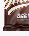 Glossy Snack Bar Mockup