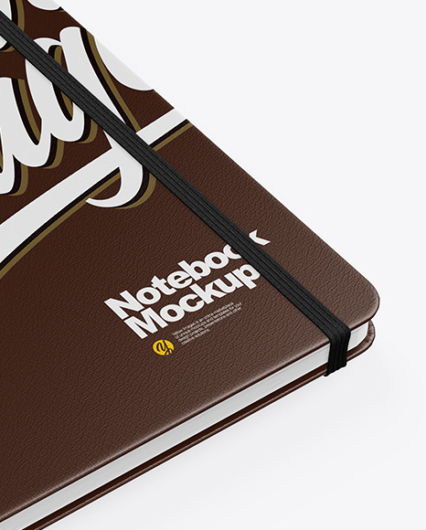 Leather Notebook Mockup