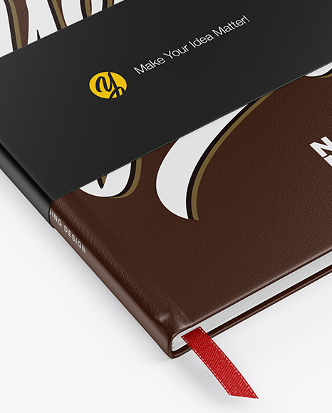 Leather Notebook Mockup