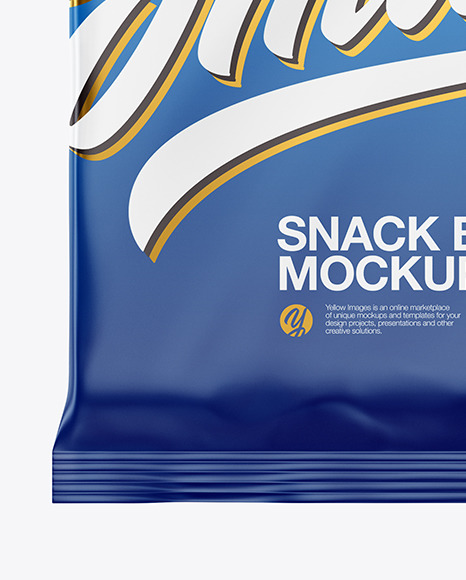 Matte Snack Bar Mockup