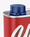 Matte Tin Can Mockup