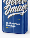 Glossy Coffee Pack Mockup