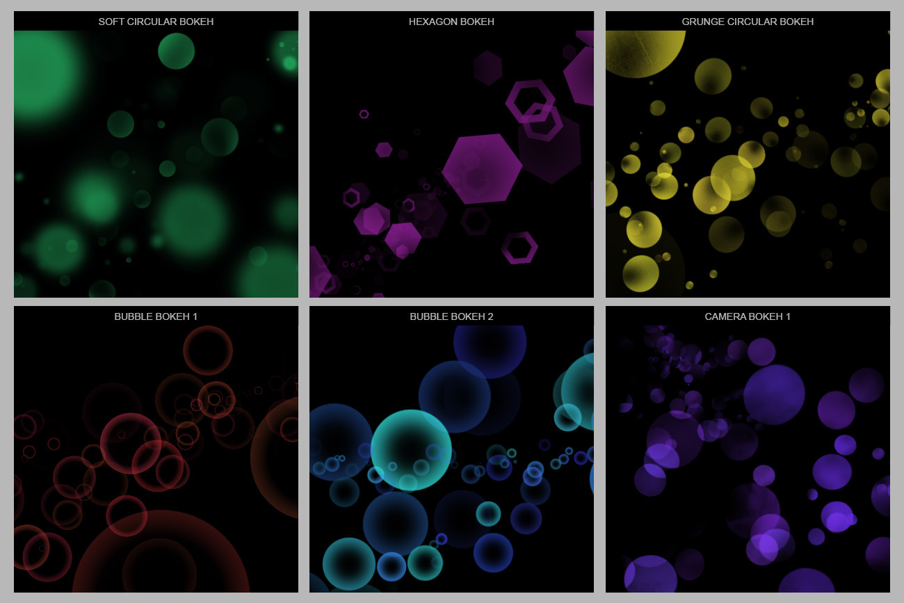 30 Bokeh Photoshop Brushes 30 Bokeh Photoshop Brushes