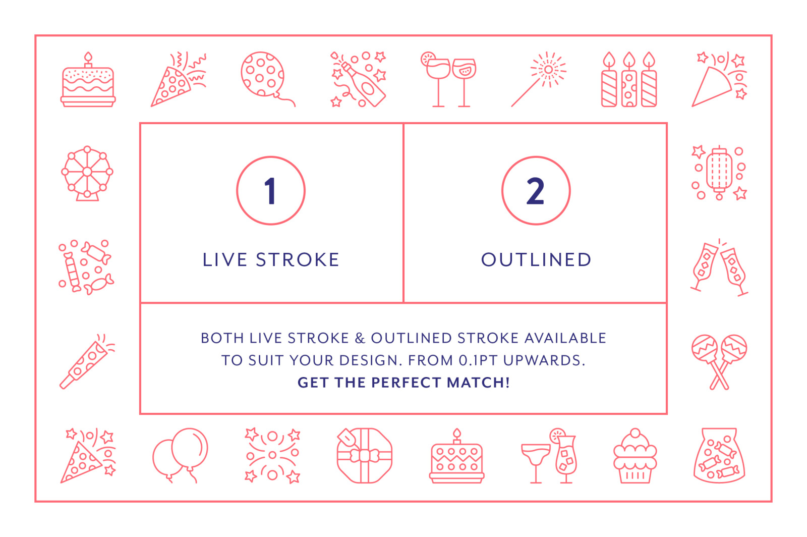 Line Icons – Party