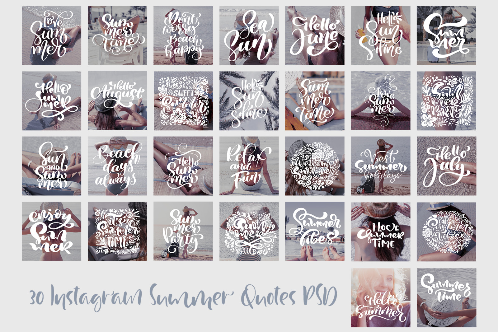 30 Template Instagram summer quotes 30 Template Instagram summer quotes