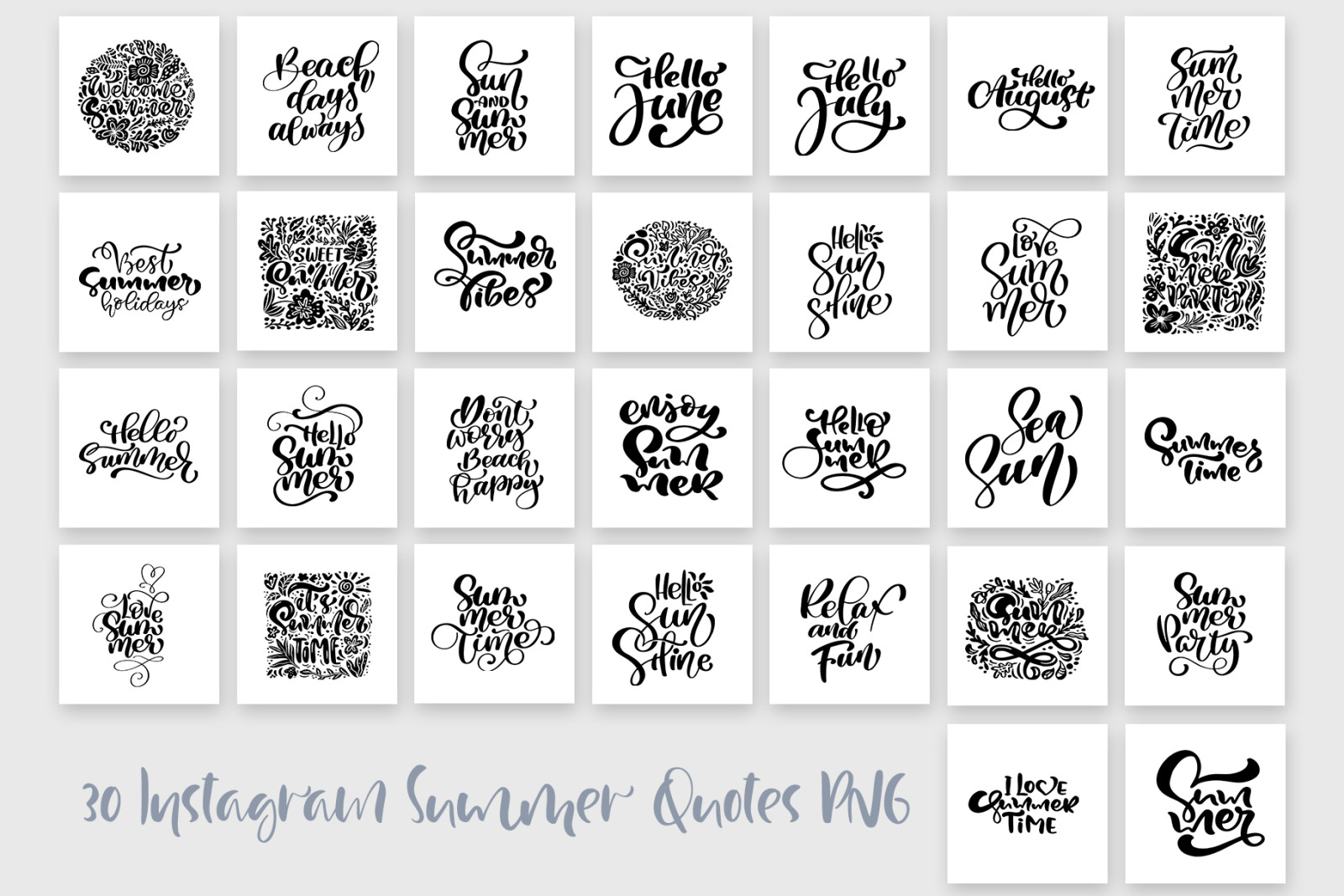 30 Template Instagram summer quotes 30 Template Instagram summer quotes