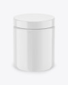 Plastic Jar Mockup