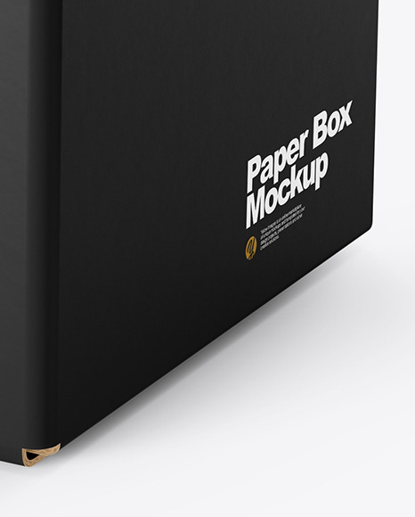 Paper Box Mockup