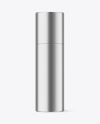 Metallic Cosmetic Bottle Mockup