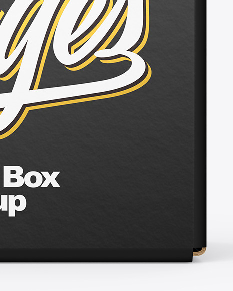 Paper Box Mockup