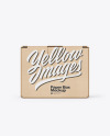 Kraft Paper Box Mockup Kraft Paper Box Mockup