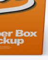 Paper Box Mockup Paper Box Mockup