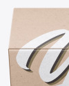 Kraft Box Mockup Kraft Box Mockup