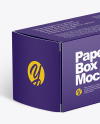 Paper Box Mockup