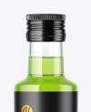 Clear Glass Bottle Mockup