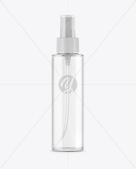 Clear Spray Bottle Mockup Clear Spray Bottle Mockup