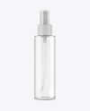 Clear Spray Bottle Mockup