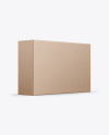 Kraft Box Mockup Kraft Box Mockup