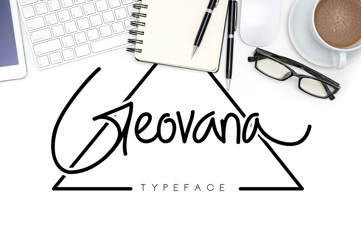 Geovana - Signature Font Geovana - Signature Font