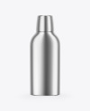 Metallic Cosmetic Bottle Mockup