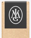 Kraft Paper Box Mockup